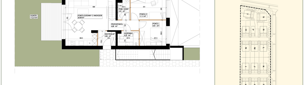 Mieszkanie w inwestycji: Waniliowa