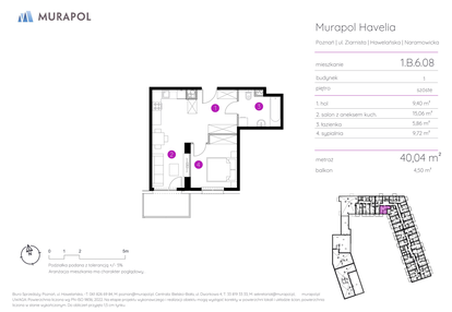 Mieszkanie w inwestycji: Murapol Havelia