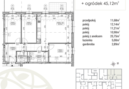 Mieszkanie w inwestycji: Zakątek Flora