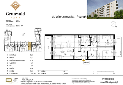 Mieszkanie w inwestycji: Grunwald Park