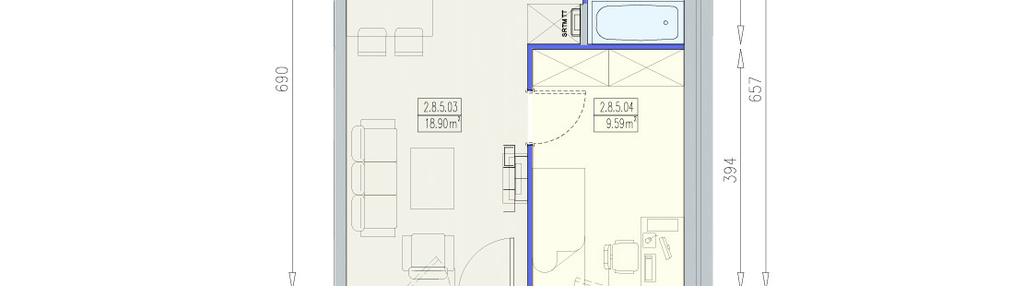 Mieszkanie w inwestycji: Południk 17 - budynek K1