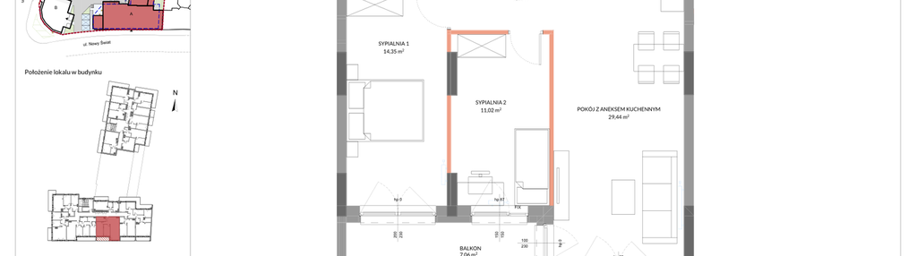 Mieszkanie w inwestycji: Apartamenty Nowy Świat