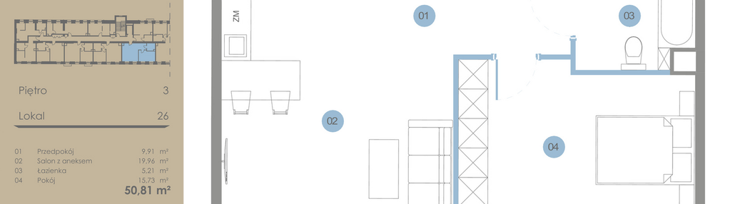 Mieszkanie w inwestycji: Oficyna - Apartamenty Inwestycyjne Apart Hotel
