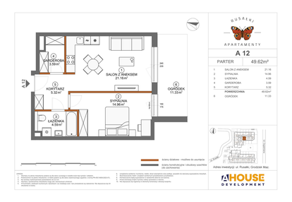 Mieszkanie w inwestycji: Apartamenty Rusałki