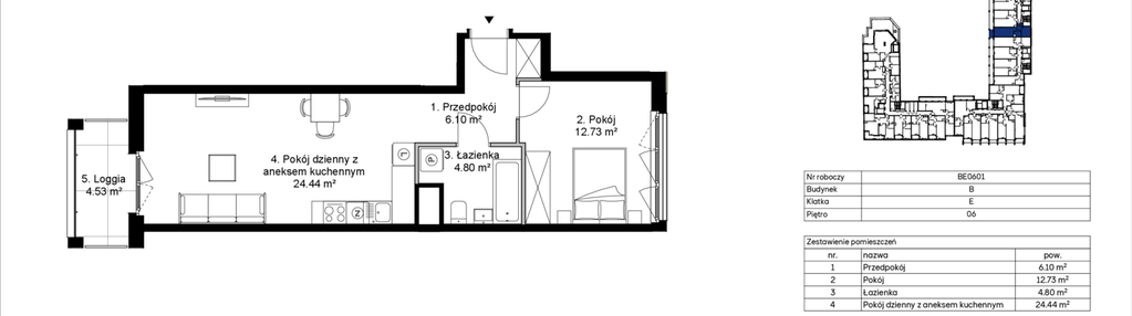 Mieszkanie w inwestycji: Awangarda Mogilska