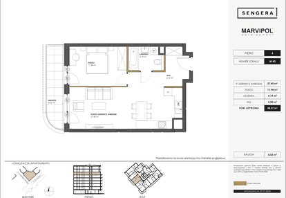 Mieszkanie w inwestycji: SENGERA 1