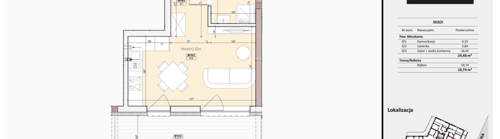 Mieszkanie w inwestycji: Przystań na Klifie