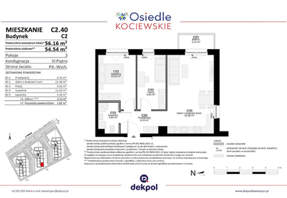 Mieszkanie w inwestycji: Osiedle Kociewskie etap III