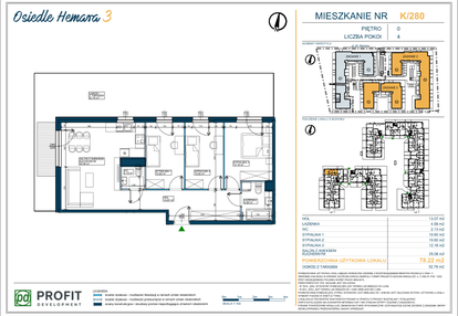 Mieszkanie w inwestycji: Osiedle Hemara - etap III bud. 2 i 3