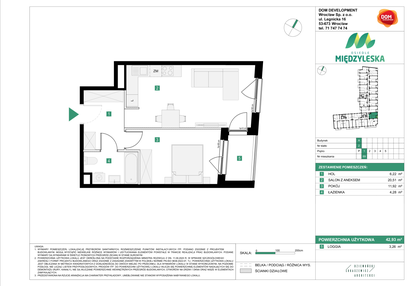 Mieszkanie w inwestycji: Osiedle Międzyleska - etap III