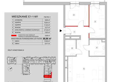 Mieszkanie w inwestycji: ATAL City Square etap IV