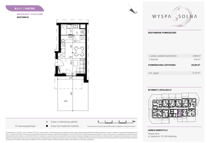 Mieszkanie w inwestycji: Wyspa Solna Etap III, budynek B