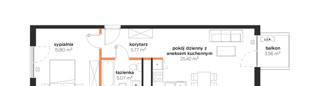 Mieszkanie w inwestycji: Nowe Żerniki to KOSMOS