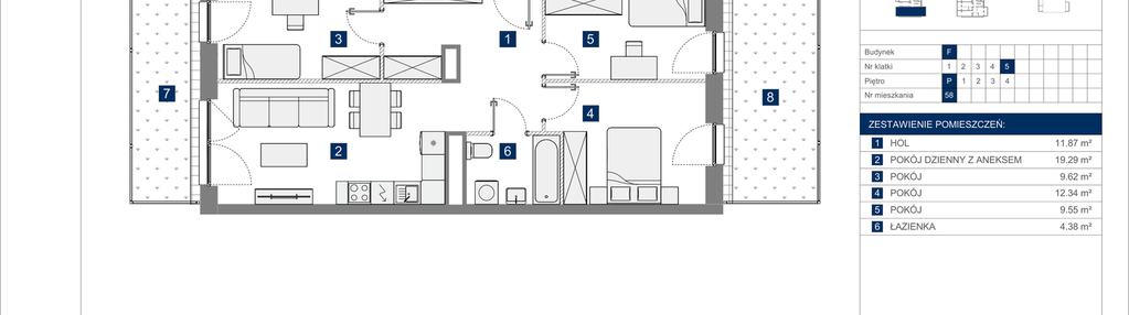 Mieszkanie w inwestycji: Apartamenty Park Matecznego Etap 2