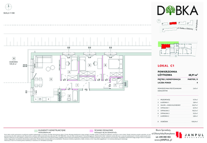 Mieszkanie w inwestycji: Dobka