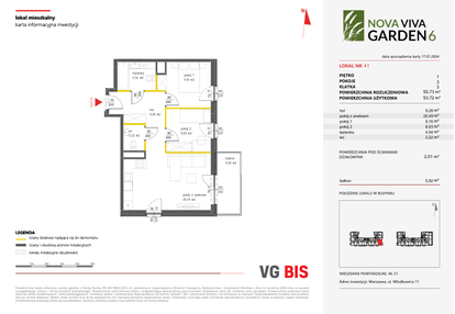 Mieszkanie w inwestycji: Nova Viva Garden 6