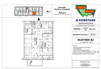 Mieszkanie w inwestycji: Osiedle Zielony Zakątek- etap II
