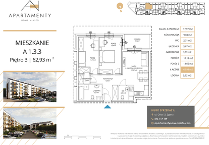 Mieszkanie w inwestycji: Apartamenty Nowe Miasto