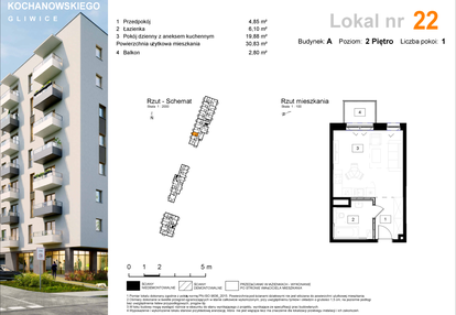 Mieszkanie w inwestycji: Osiedle Kochanowskiego - Gliwice