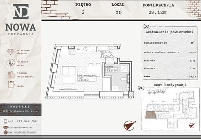 Mieszkanie w inwestycji: Nowa Drukarnia