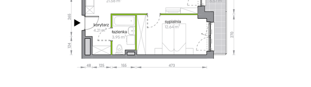 Mieszkanie w inwestycji: Legnicka Vita