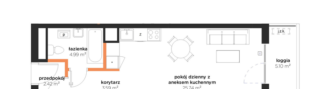 Mieszkanie w inwestycji: Nowe Żerniki to KOSMOS