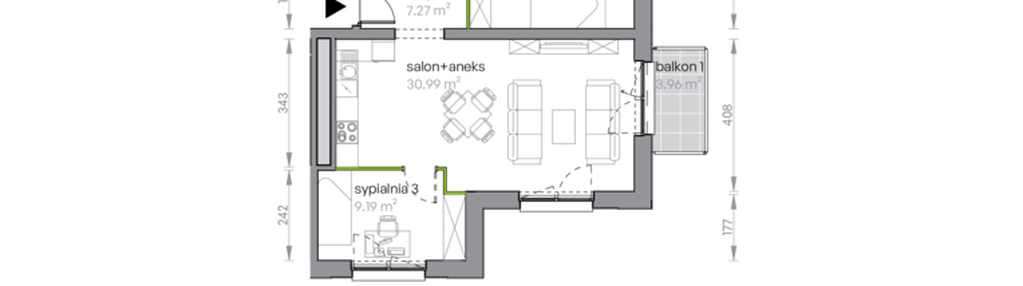 Mieszkanie w inwestycji: Legnicka Vita