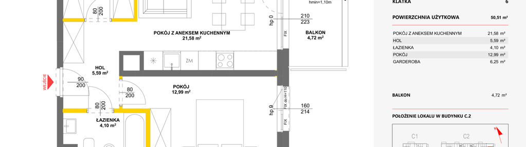 Mieszkanie w inwestycji: Miasteczko Julianów etap 2