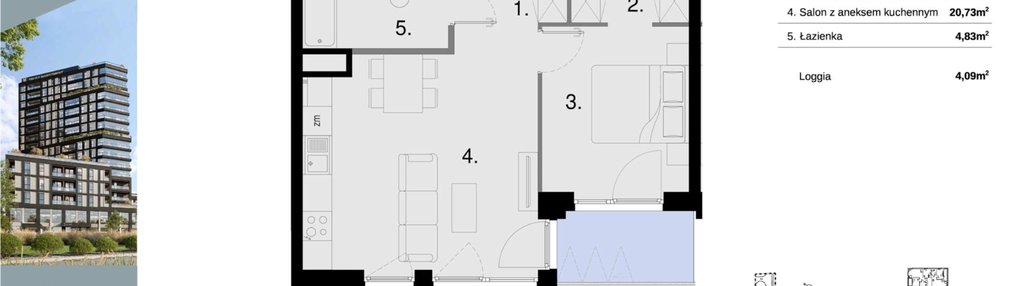Mieszkanie w inwestycji: Sky Trust etap II