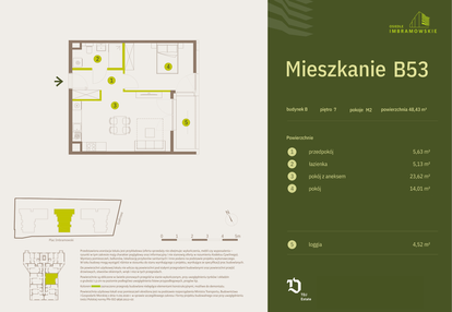 Mieszkanie w inwestycji: Osiedle Imbramowskie