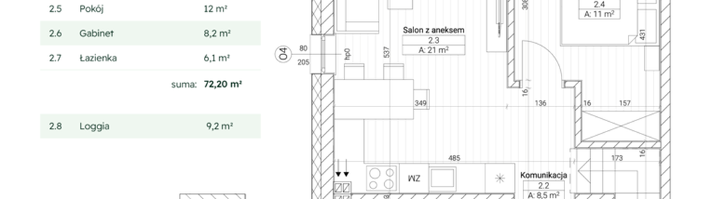 Mieszkanie w inwestycji: Nefrytowa Park