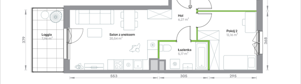 Mieszkanie w inwestycji: Krakowska Vita