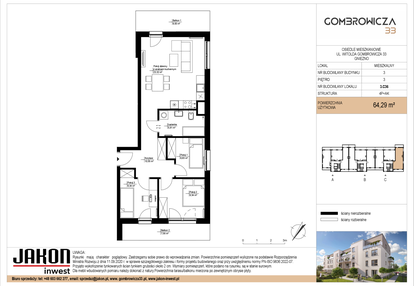 Mieszkanie w inwestycji: Gombrowicza 33 - etap II