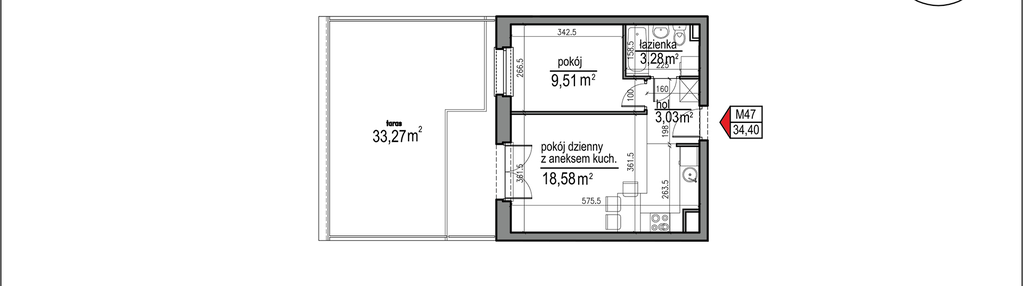 Mieszkanie w inwestycji: Osiedle Rytm etap 3