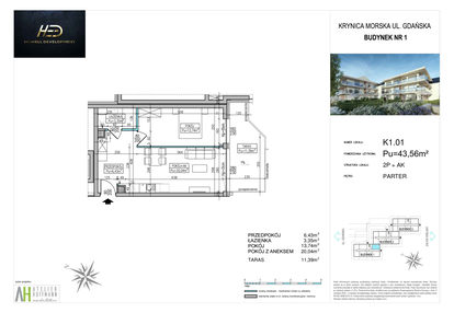 Mieszkanie w inwestycji: Apartamenty Gdańska 28