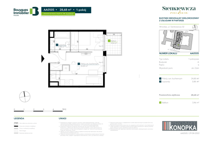 Mieszkanie w inwestycji: Sienkiewicza Residence