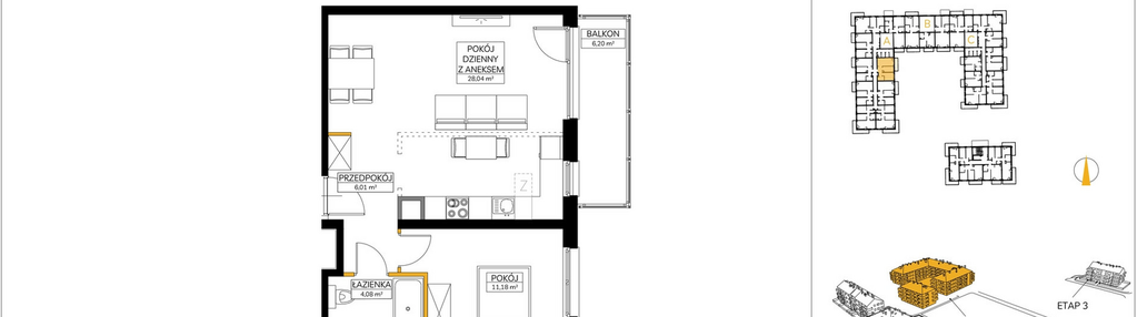 Mieszkanie w inwestycji: Osiedle Rędzińska - etap II