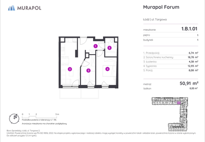 Mieszkanie w inwestycji: Murapol Forum