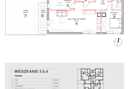 Mieszkanie w inwestycji: Zakątek Harmonia II