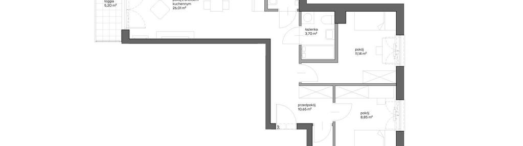 Mieszkanie w inwestycji: Słoneczne Miasteczko - etap XV