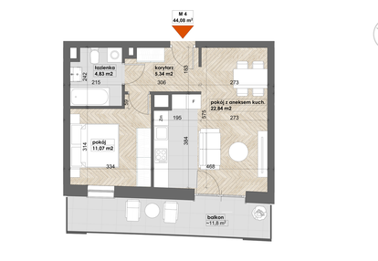 Mieszkanie w inwestycji: Apartamenty Śródmieście