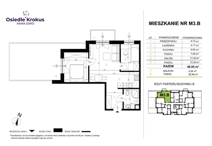 Mieszkanie w inwestycji: Osiedle Krokus etap IV