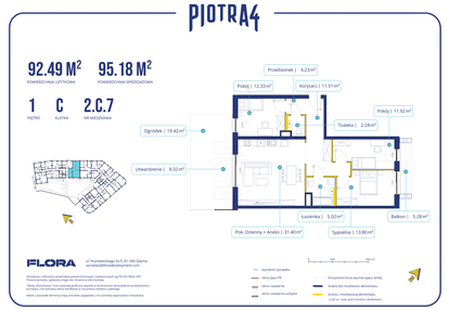 Mieszkanie w inwestycji: Piotra 4