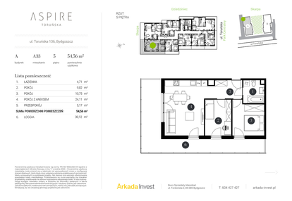Mieszkanie w inwestycji: Aspire