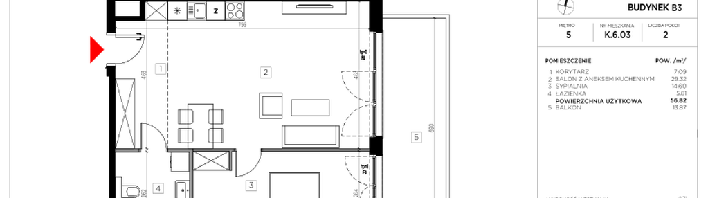 Mieszkanie w inwestycji: CityFlow etap II