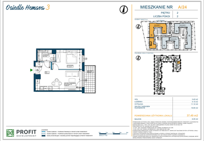 Mieszkanie w inwestycji: Osiedle Hemara - etap III
