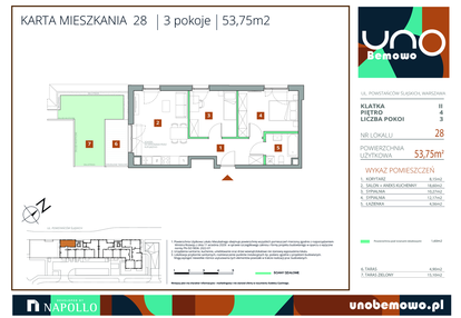 Mieszkanie w inwestycji: UNO Bemowo