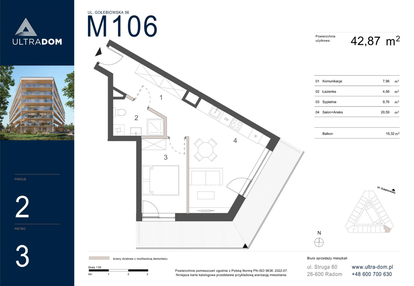 Mieszkanie w inwestycji: Ultradom