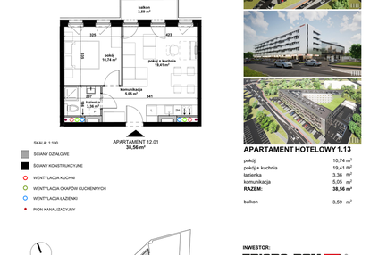 Mieszkanie w inwestycji: Apartamentowiec Zwycięska 3 - inwestycyjne