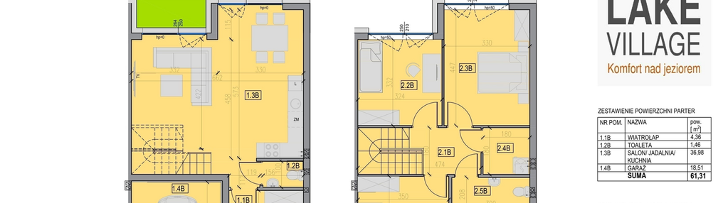 Dom w inwestycji: Lake Village etap V